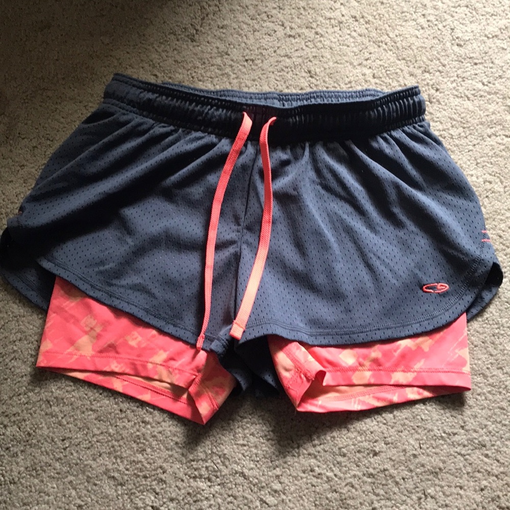 Champion Spandex/Shorts Duo